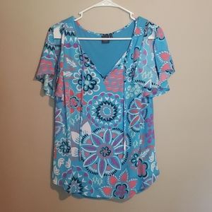 Women's floral blouse